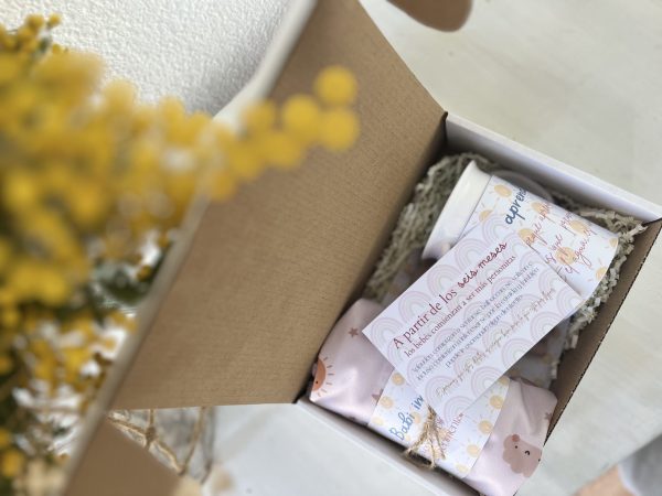 Pack caja bebé inicia alimentación